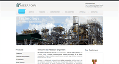 Desktop Screenshot of metapow.com